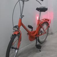 Bicicletta pieghevole tipo Graziella cerchio 20
