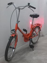 Bicicletta pieghevole tipo Graziella cerchio 20
