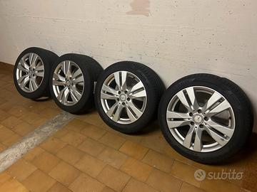 Cerchi  originali Mercedes classe E, ottimi