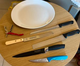 Set Utensili Cucina Bavaria piatto Porcellana INOX