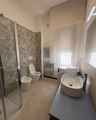 Appartamento 105 mt con 3 camere e bagno nuovo
