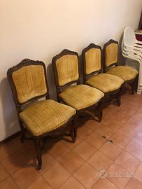 4 Sedie d'Epoca '20-'30