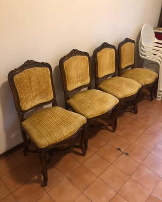 4 Sedie d'Epoca '20-'30