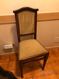 Sedia antica da restaurare