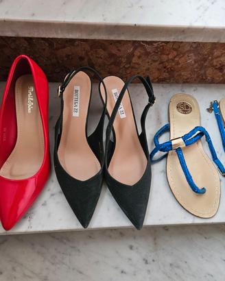 Set 8 paia di scarpe come da foto