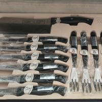 set completo di coltelli,da cucina
