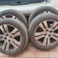 Pneumatici gomme estive Kleber 215/50/17+cerchi!!