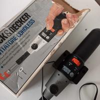 Black&Decker avvitatore cordless batteria vintage