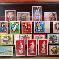 Francobolli Germania Berlino 1974 anno compl. mnh