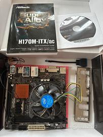 i5-6500 + Asrock H170M-ITX/ac + RX 580 8GB