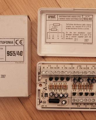 URMET 955/40 Distributore video 4 uscite