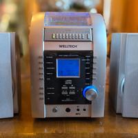 Impianto stereo CD MP3 Welltech
