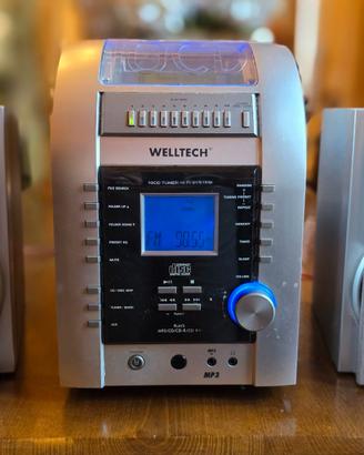 Impianto stereo CD MP3 Welltech