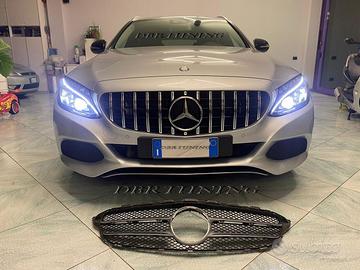 Calandra Mercedes Classe C W205 14-18 look GTR