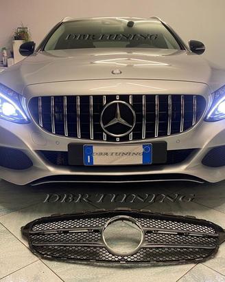 Calandra Mercedes Classe C W205 14-18 look GTR