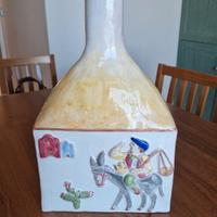 Vaso portafiori in  ceramica artististica SOLIMENE