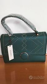 BORSA VERDE ECOPELLE NUOVA