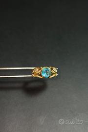 ✨ANELLO CON PIETRA BLU✨