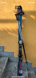 SKY VOLKL CON ATTACCHI MARKER 168 cm. BLU AV