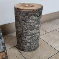 Tronchi in legno naturale per albero di natale