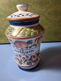 Portaspezie ceramica Tognana 