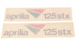 Coppia adesivi serbatoio Aprilia STX