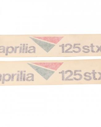 Coppia adesivi serbatoio Aprilia STX