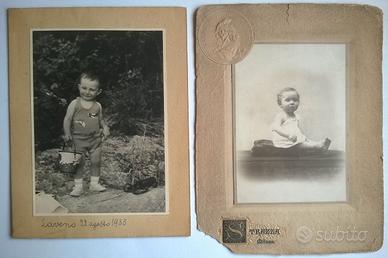 Foto epoca Bambini a b/n Formato Grande 1935/1954