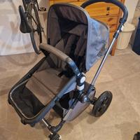 Passeggino con  con navicella bugaboo Cameleon 2