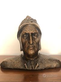 Scultura in gesso Dante Alighieri
