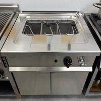 Cuocipasta a gas professionale 13,9 kW– 3 cestelli