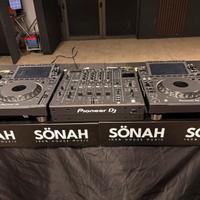 Cdj 3000 e mixer a9 pioneer  in garanzia ufficiale
