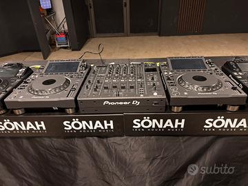 Cdj 3000 e mixer a9 pioneer  in garanzia ufficiale