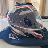 Casco integrale Premier Touran PX8 nero bianco ros