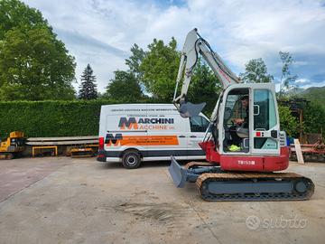 MINIESCAVATORE USATO TAKEUCHI TB153FR GIROSAGOMA 5
