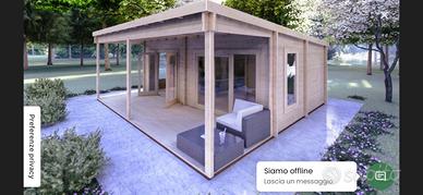 Terreno edificabile 1/1 a Caneva e casa in legno