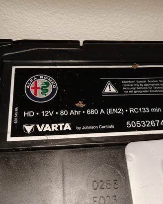 Batteria Varta 80Ah