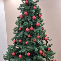 Albero di natale uragano eco cm 210 foltissimo