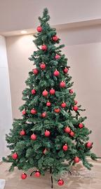 Albero di natale uragano eco cm 210 foltissimo