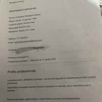 Muratore e magazziniere