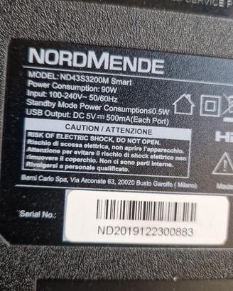 tv smart nordmende 