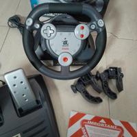 Volante Dual Force con pedali