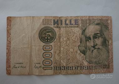 Banconota da lire 1000