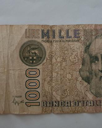 Banconota da lire 1000