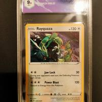 Carta Pokemon Rayquaza GRAAD 9,5 Mint Plus SWSH 29