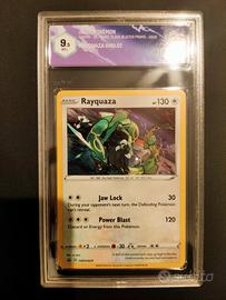 Carta Pokemon Rayquaza GRAAD 9,5 Mint Plus SWSH 29