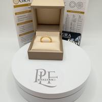 Anello Eternità con diamanti Moissanite