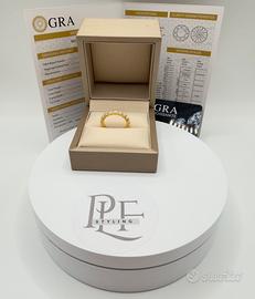 Anello Eternità con diamanti Moissanite