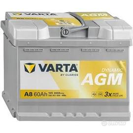 Batteria auto 12V Varta A8 60Ah 640V AGM