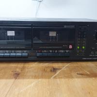Radio lenco stereo double cassette deck td-83dmr